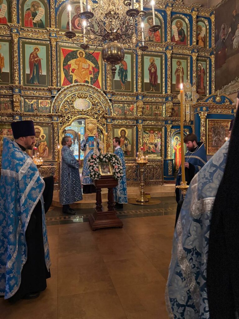 Всенощное бдение в канун праздника Рождества Пресвятой Богородицы