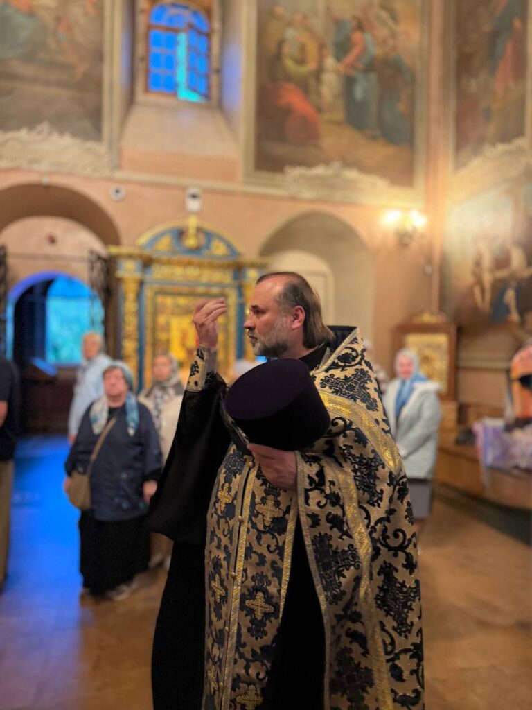 Всенощное бдение в канун праздника Рождества Пресвятой Богородицы